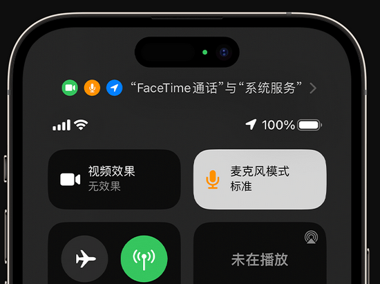 德城苹果授权维修网点分享iPhone在通话时让你的声音更清晰 